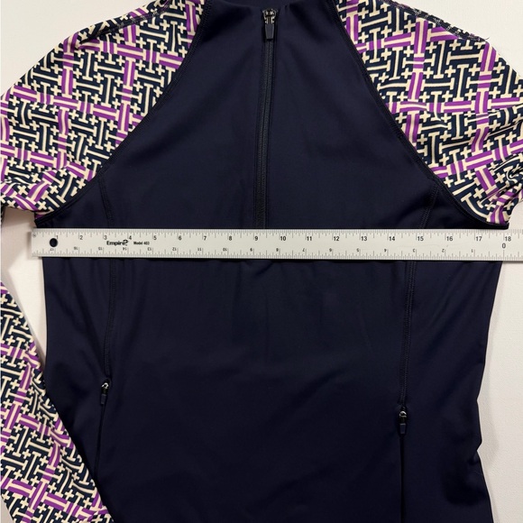 T by Talbots Athletic Quarter Zip Pullover | Size S | Golf Pickleball Preppy - Picture 8 of 10